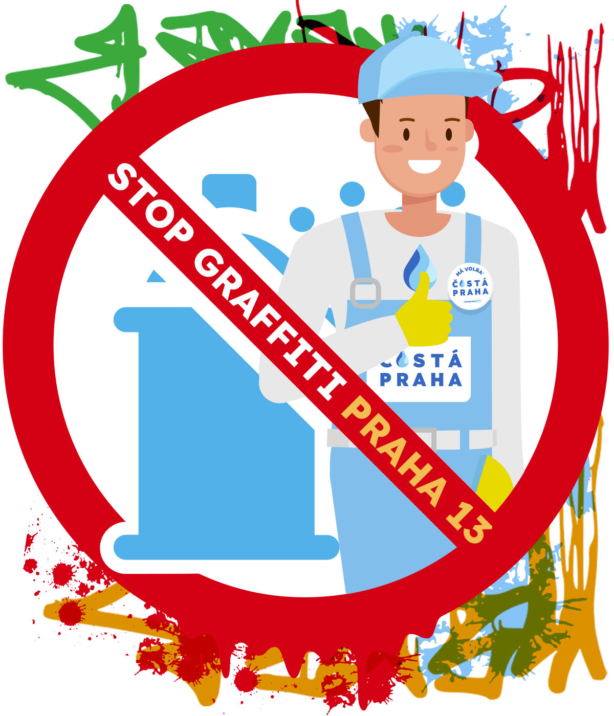 Náš příběh odstraňování graffity